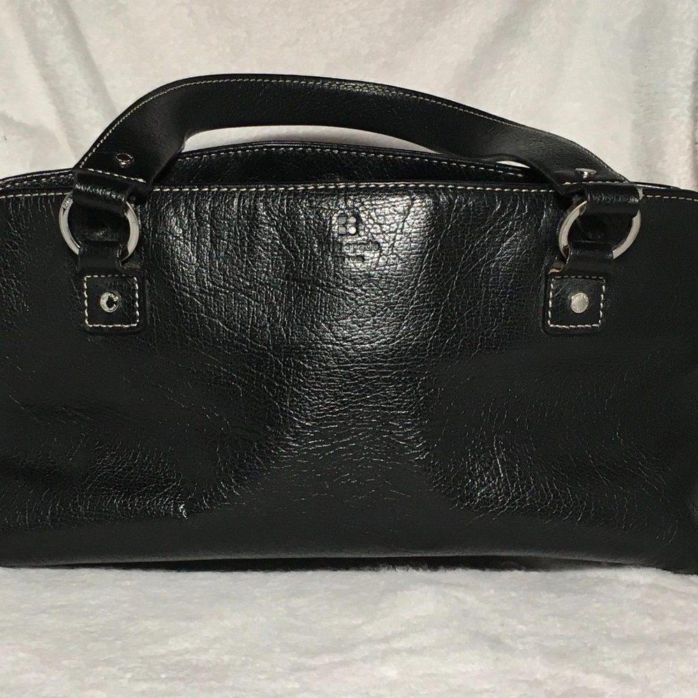 Kate Spade New York Black Leather Shoulder Bag (see images for wear)